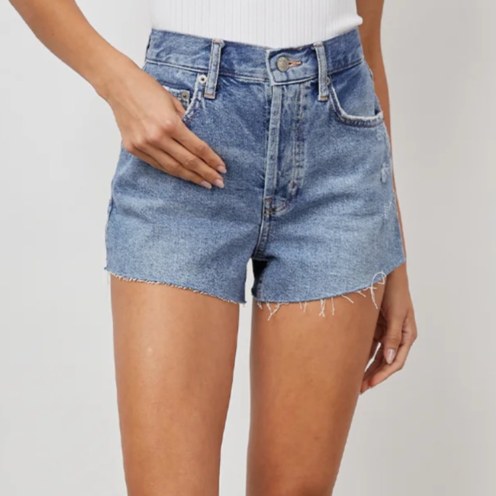 Rails High Rise Cut off Denim Shorts size 29 NWT - Picture 3 of 11